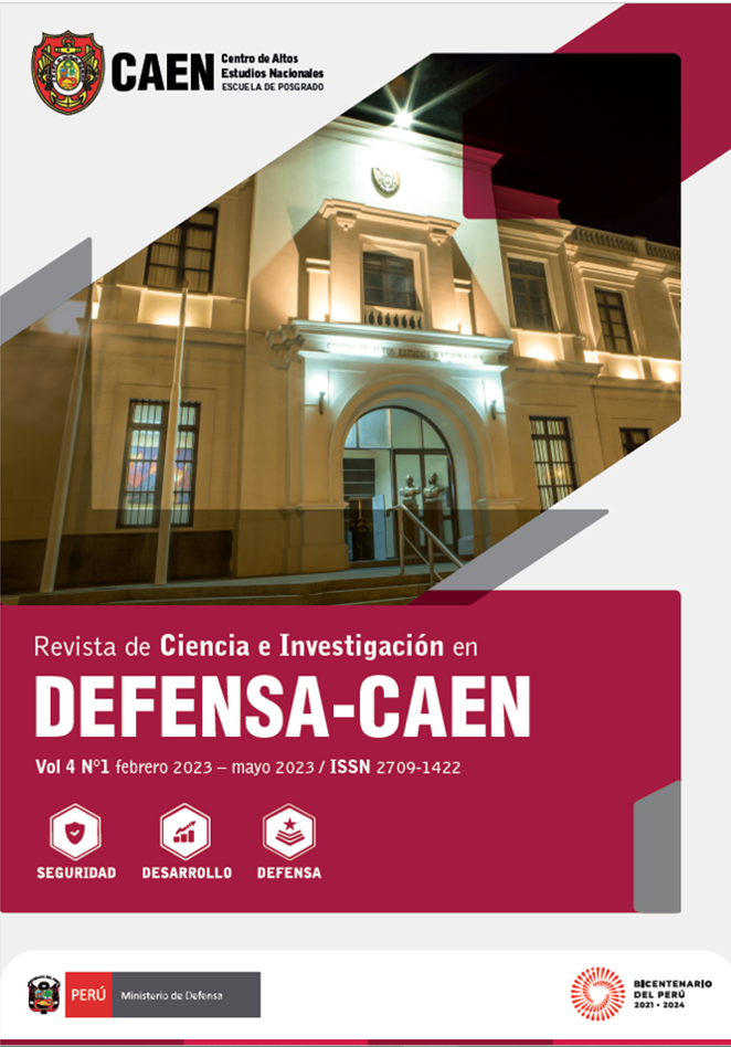 Portada deVol 4 N° 1 de la Revista de Ciencia e Investigación en Defensa